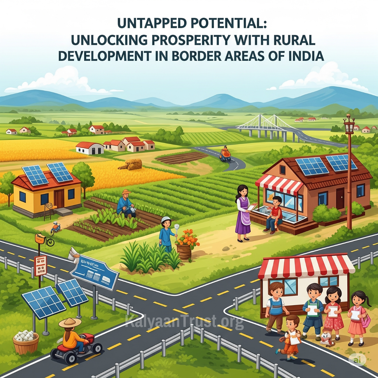 Rural Development in Border Areas Of India | Kalyaan Trust